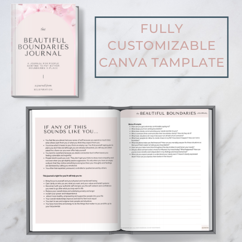 Beautiful Boundaries Journal - Kelspiration